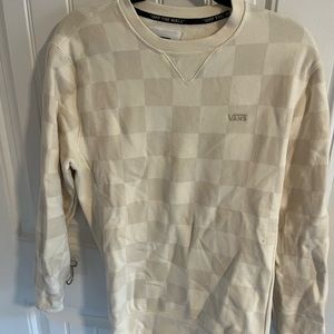 Vans checkered sweatshirt